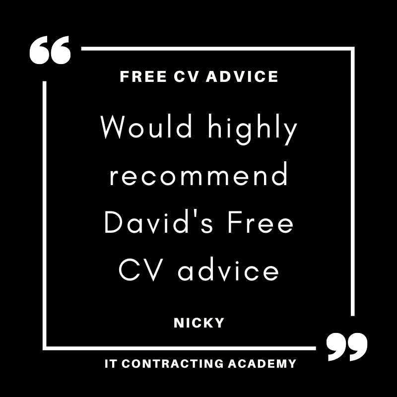 Free CV Advice