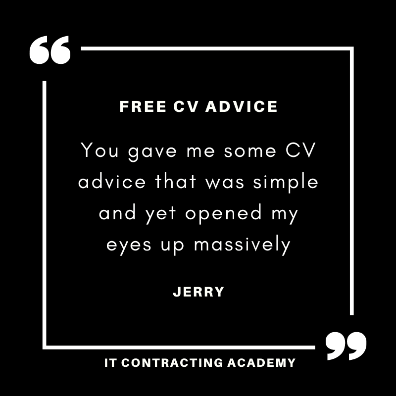 Free CV Advice
