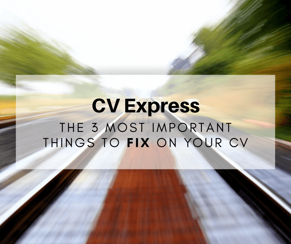 CV Express CV Review Service