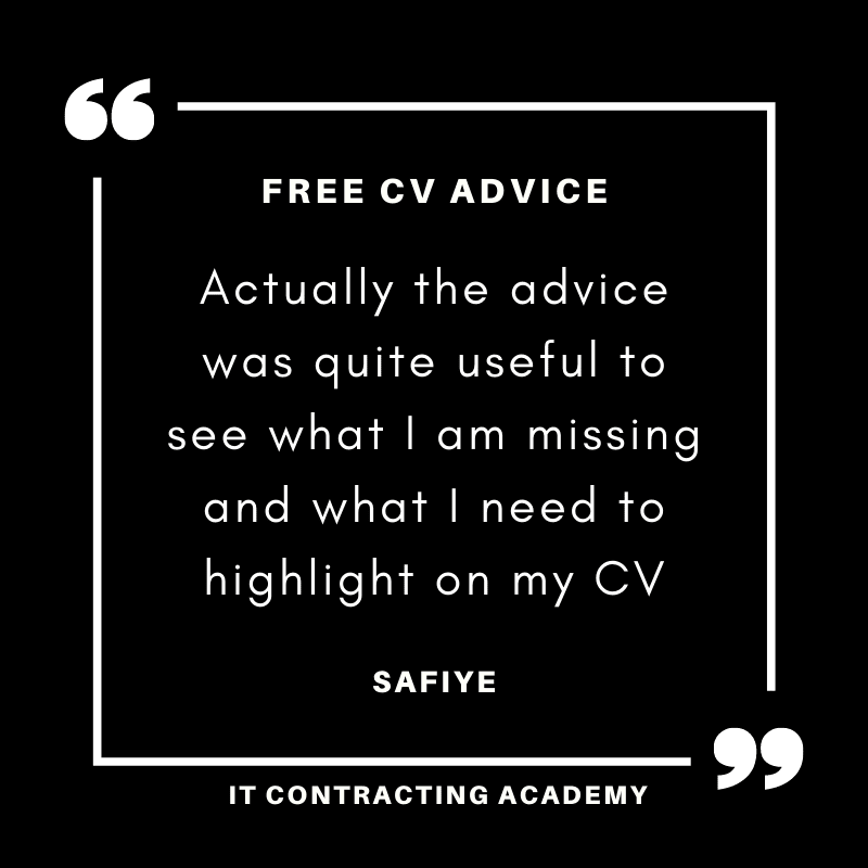 Free CV Advice