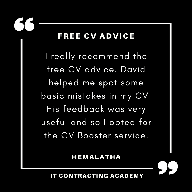 Free CV Advice