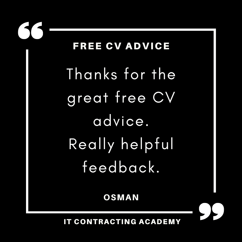 Free CV Advice