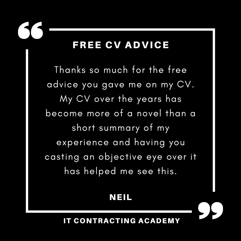 Free CV Advice