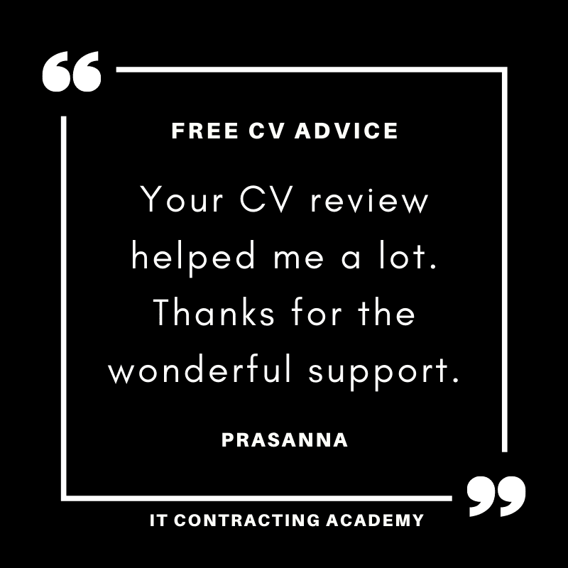 Free CV Advice