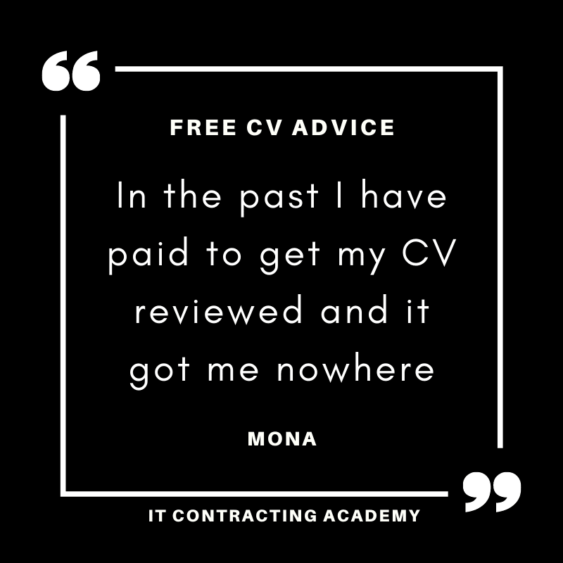 Free CV Advice