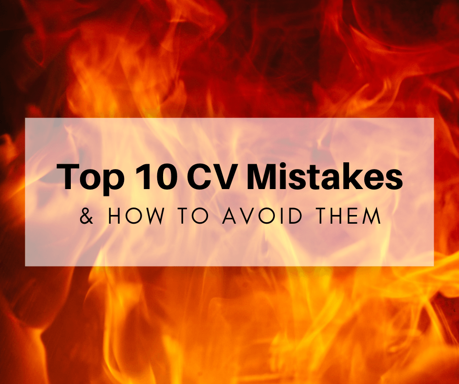 Top 10 CV Mistakes