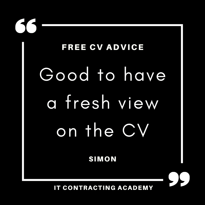 Free CV Advice